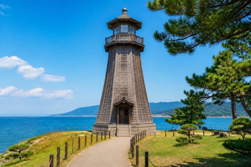 Fukura : le plus vieux phare en bois du Japon