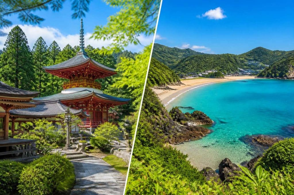 Circuit découverte du Japon : mont Koya et plages de Shimoda
