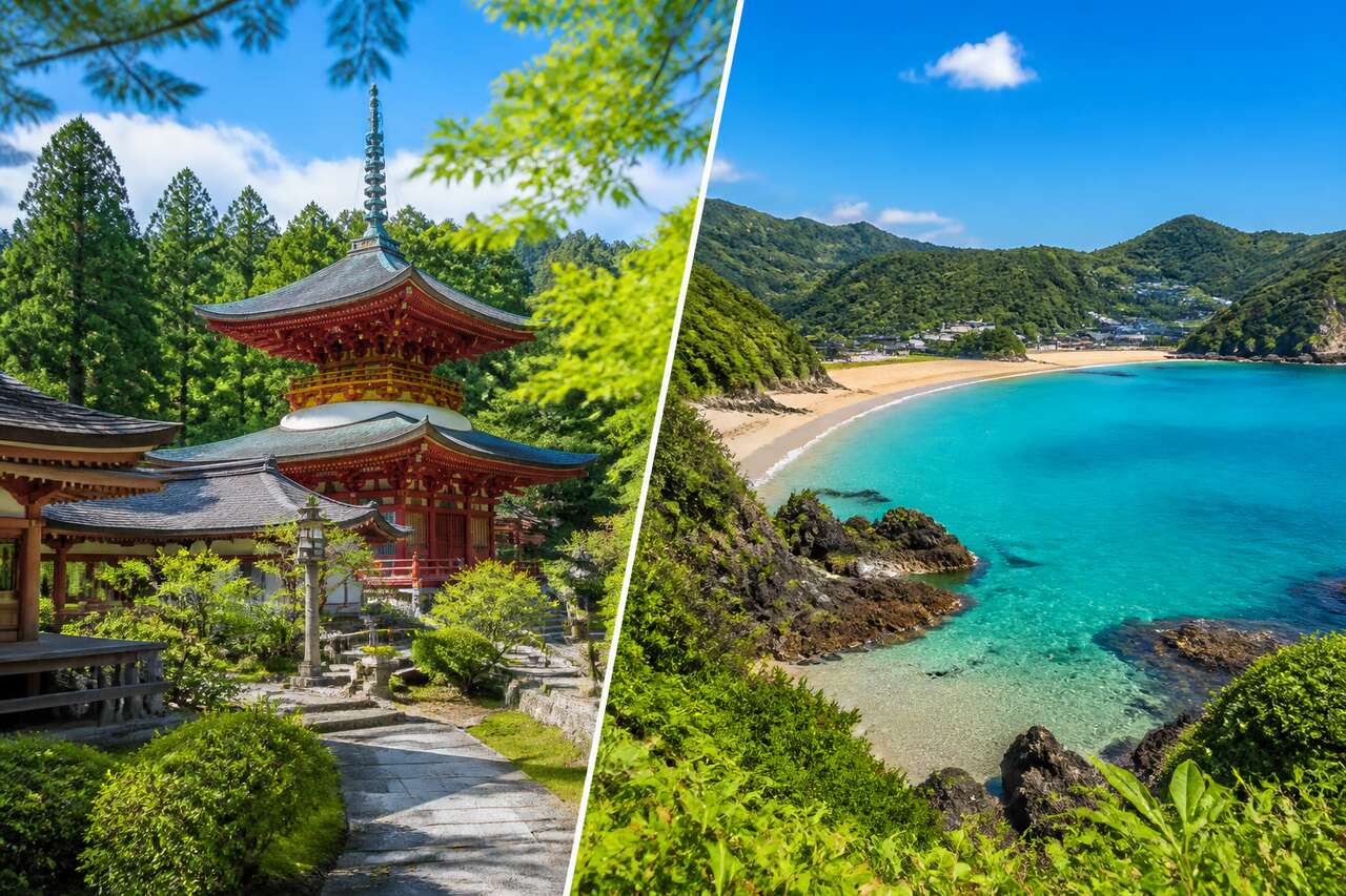 Circuit découverte du Japon : mont Koya et plages de Shimoda