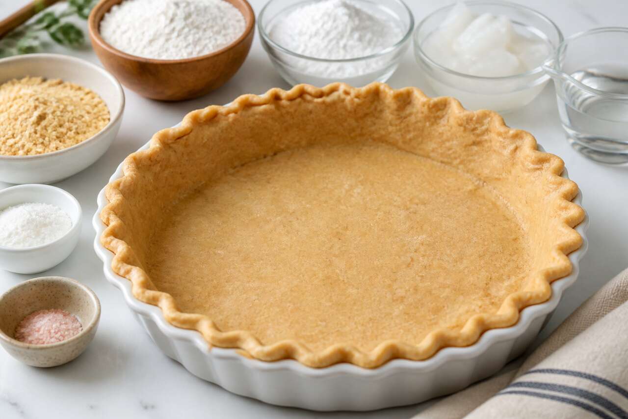 Recette de pâte à tarte sans gluten au kinako