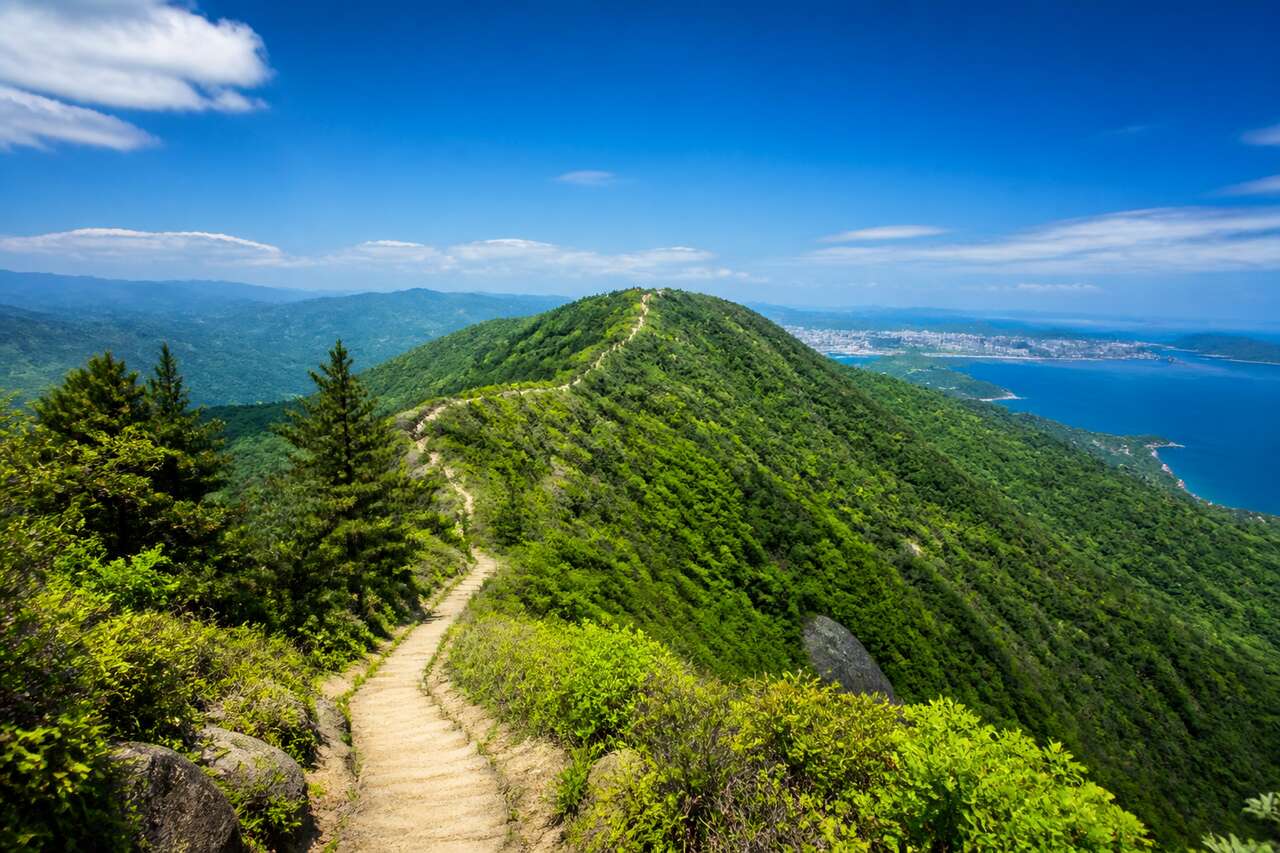 Balade sur le sentier des crêtes à Hiroshima