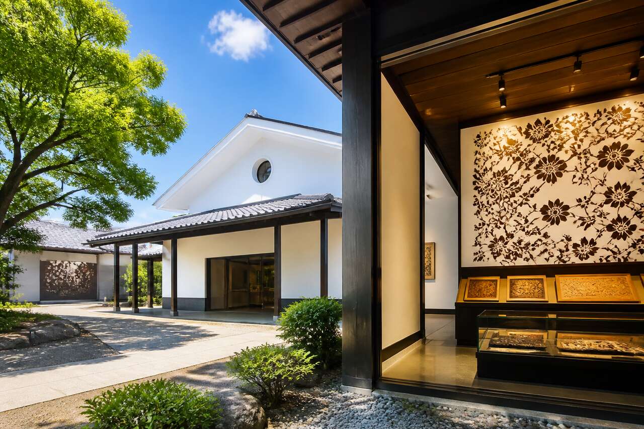 Musée Ise Katagami à Suzuka : l'art du pochoir japonais