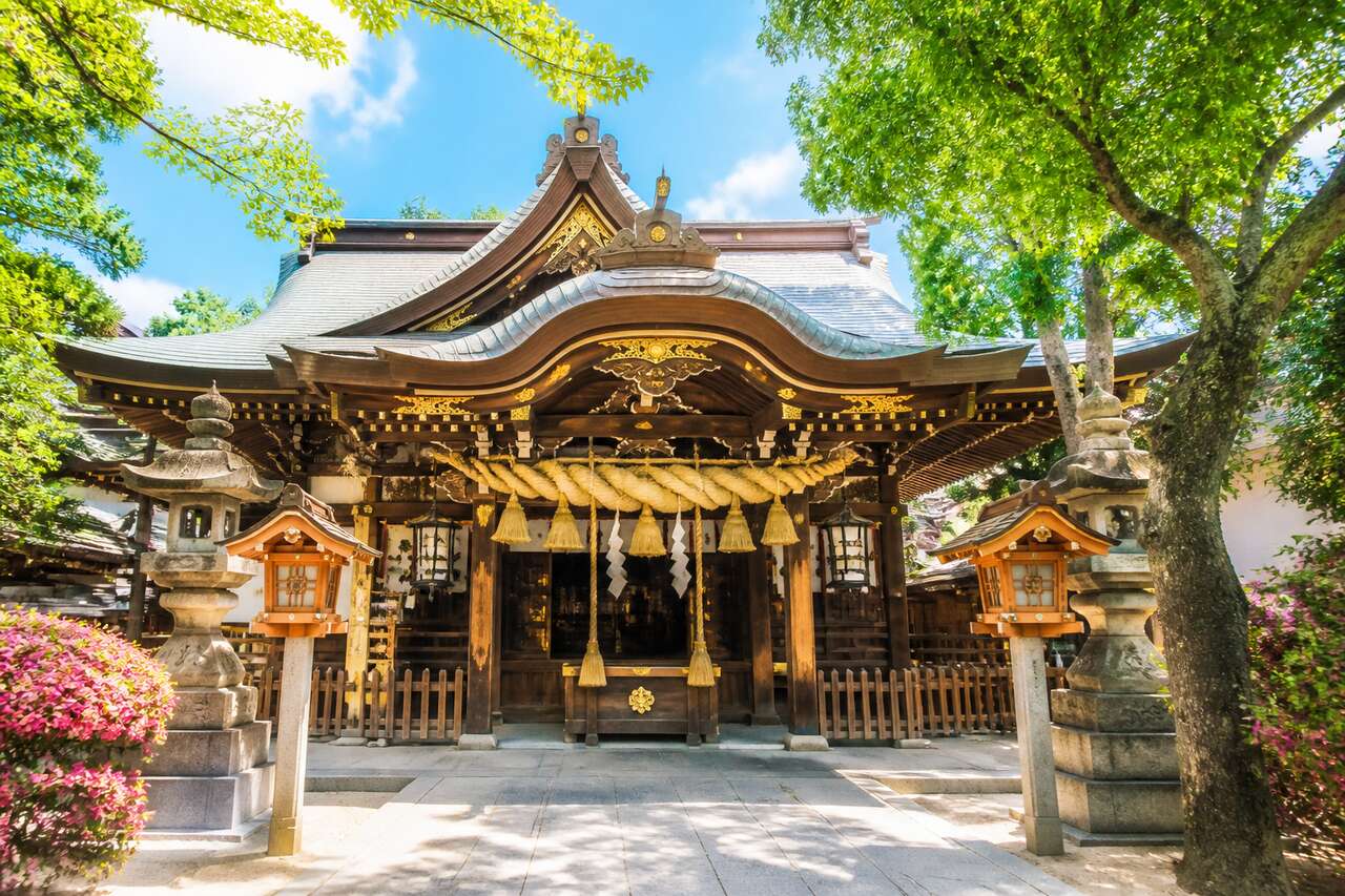 Sanctuaire Kushida-jinja à Hakata : histoire et visite à Fukuoka