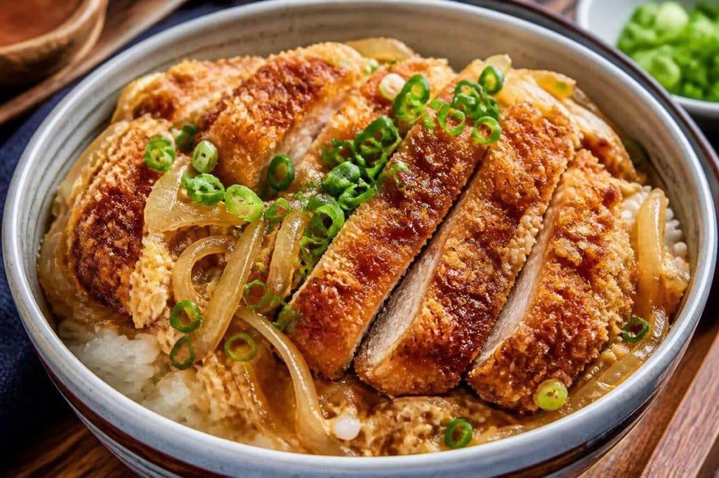 Recette du katsudon : le bol de porc pané japonais facile à réaliser