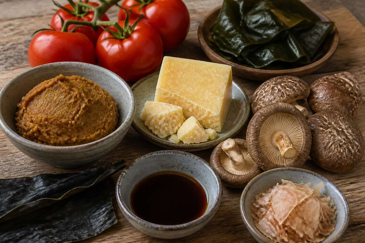 Aliments riches en umami: du miso à la tomate Aliments riches en umami: du miso à la tomate