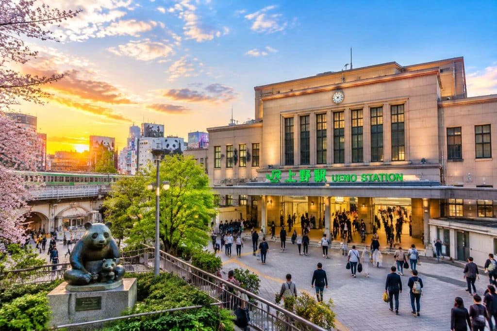 Gare d'Ueno à Tokyo : guide complet pour les voyageurs