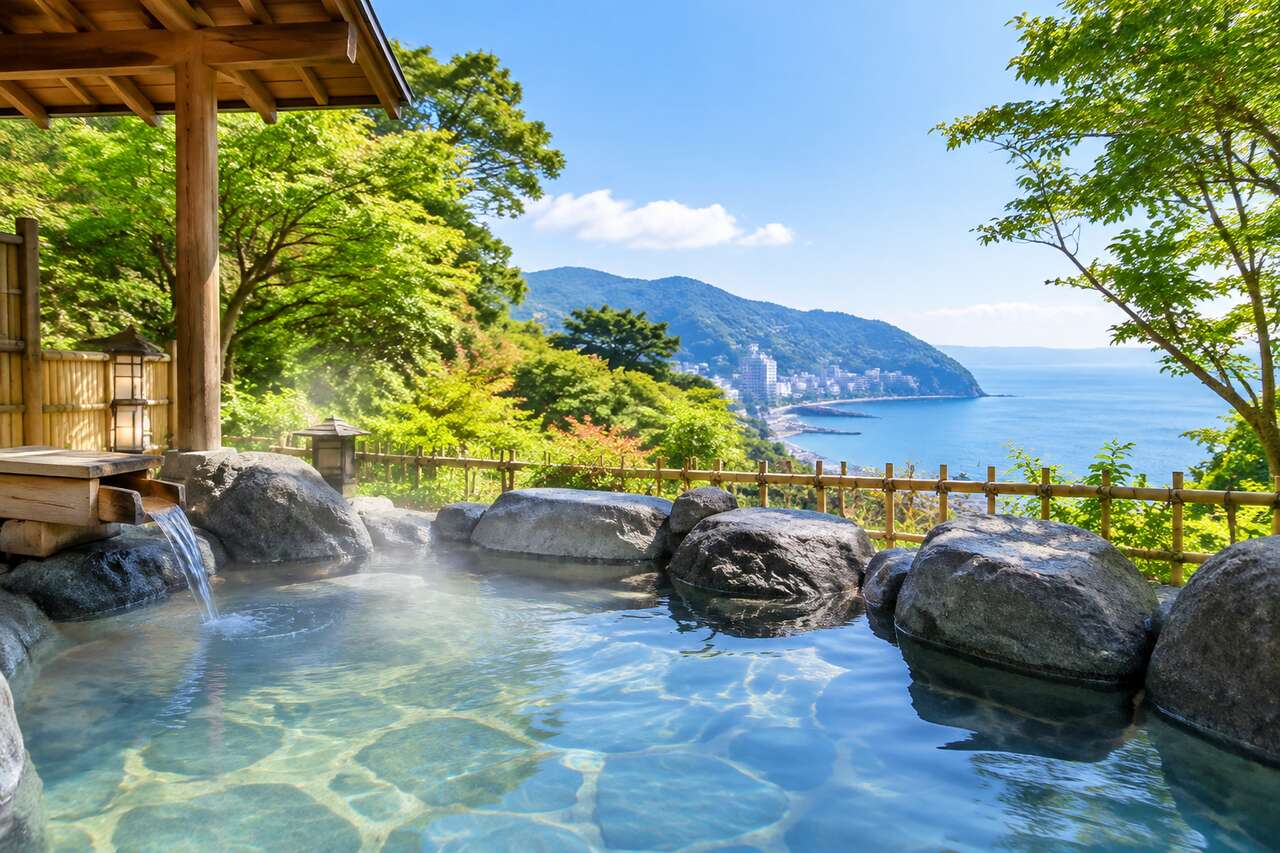 Les meilleurs onsen à Atami, shizuoka