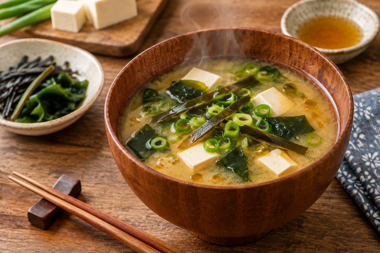 Recette express : soupe miso japonaise