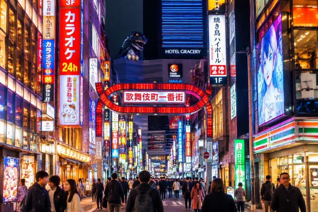 Kabukicho : le quartier de la vie nocturne à Tokyo