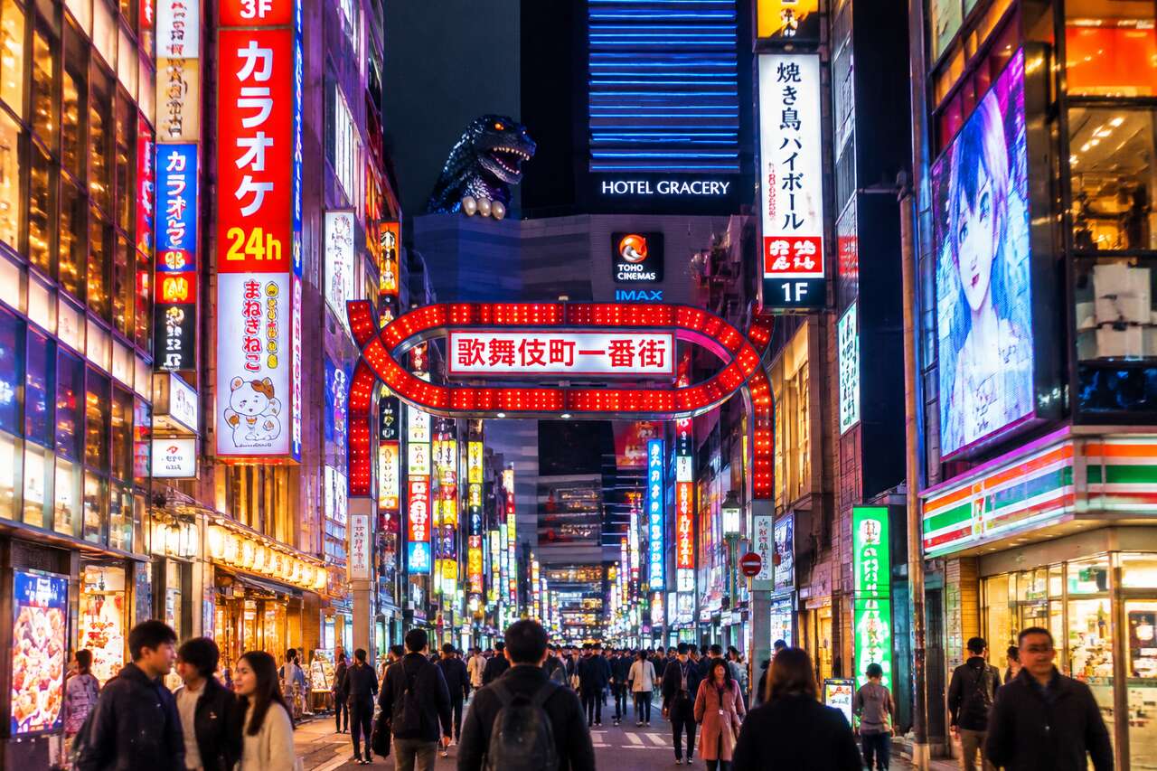Kabukicho : le quartier de la vie nocturne à Tokyo
