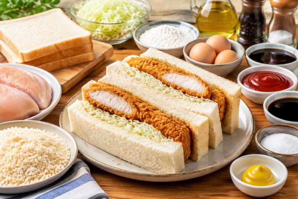 Recette du sando torikatsu : le sandwich japonais au poulet pané