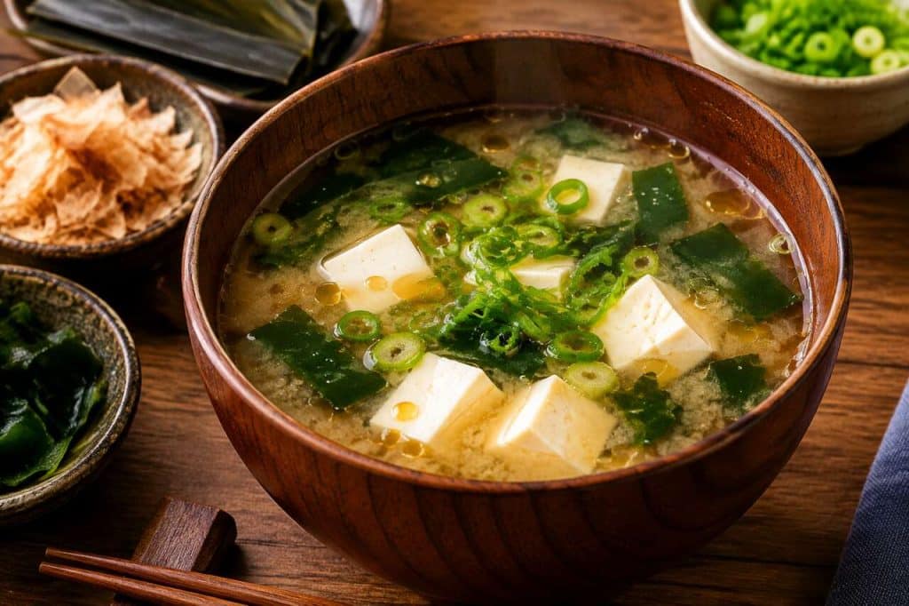 Recette de soupe miso japonaise traditionnelle