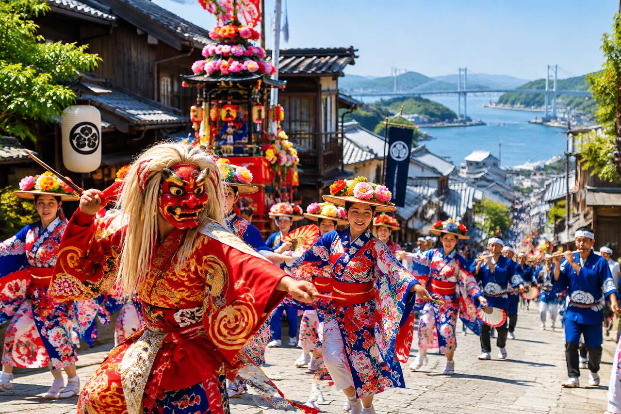 Festival Betcha à Onomichi : tradition festive à Hiroshima
