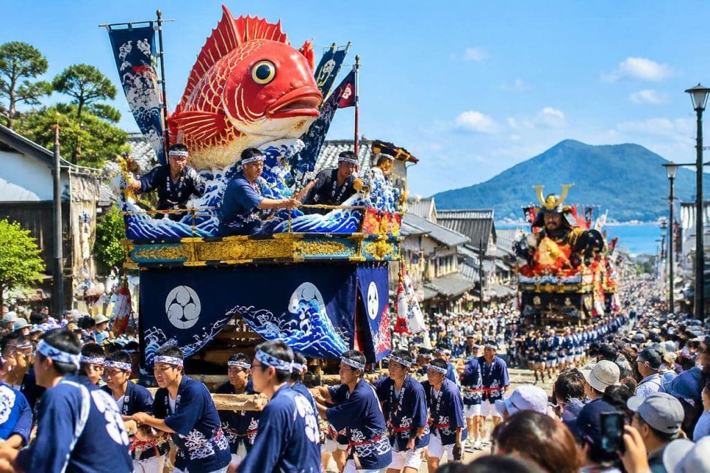 Karatsu Kunchi Matsuri : le grand festival de Fukuoka