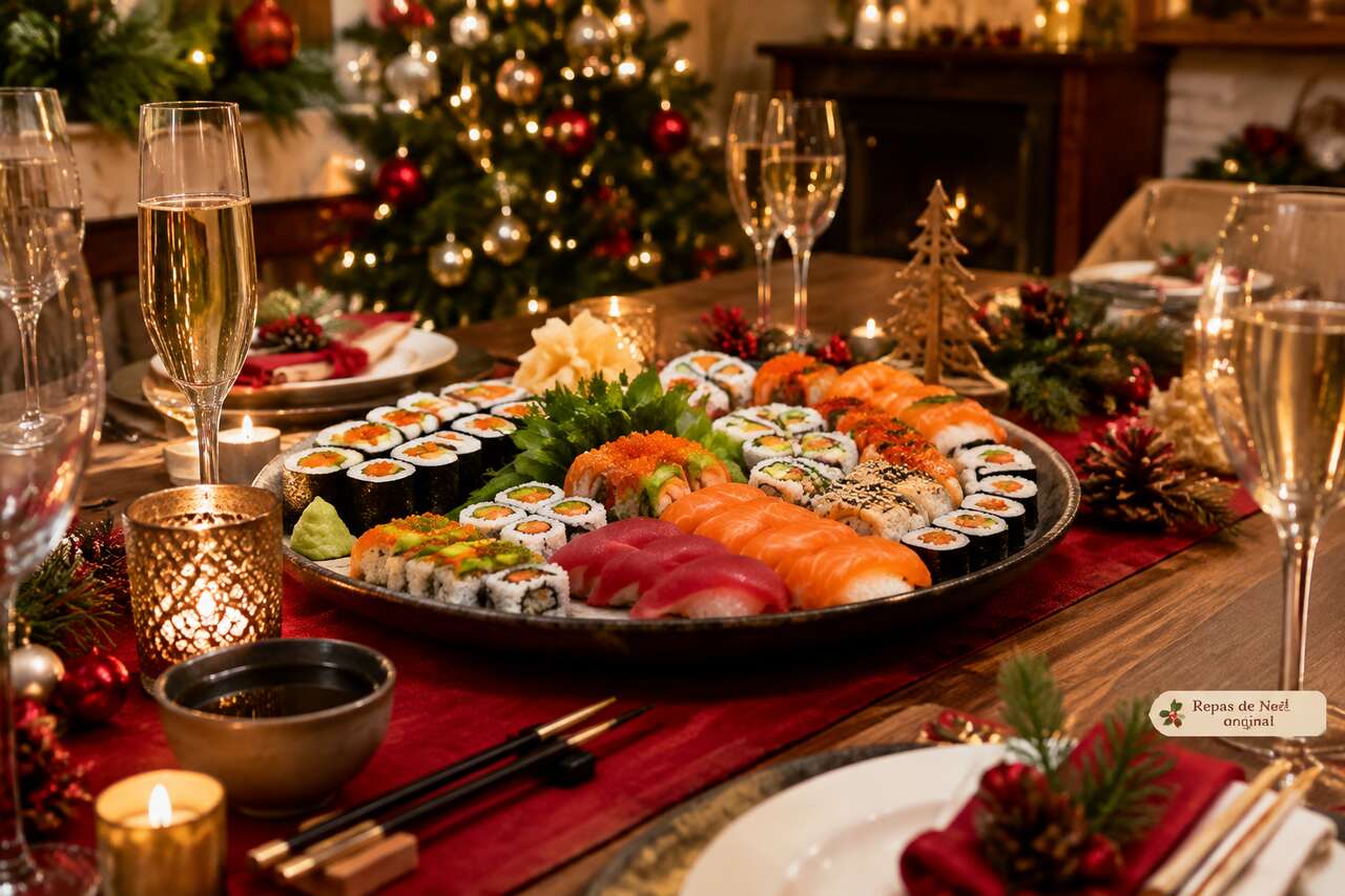 Pourquoi les sushis fonctionnent pour un repas de noël Pourquoi les sushis fonctionnent pour un repas de noël