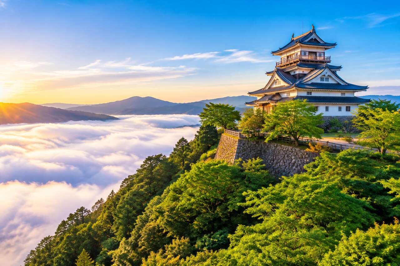 Le château d'Ono à Fukui : le château dans le ciel du Japon