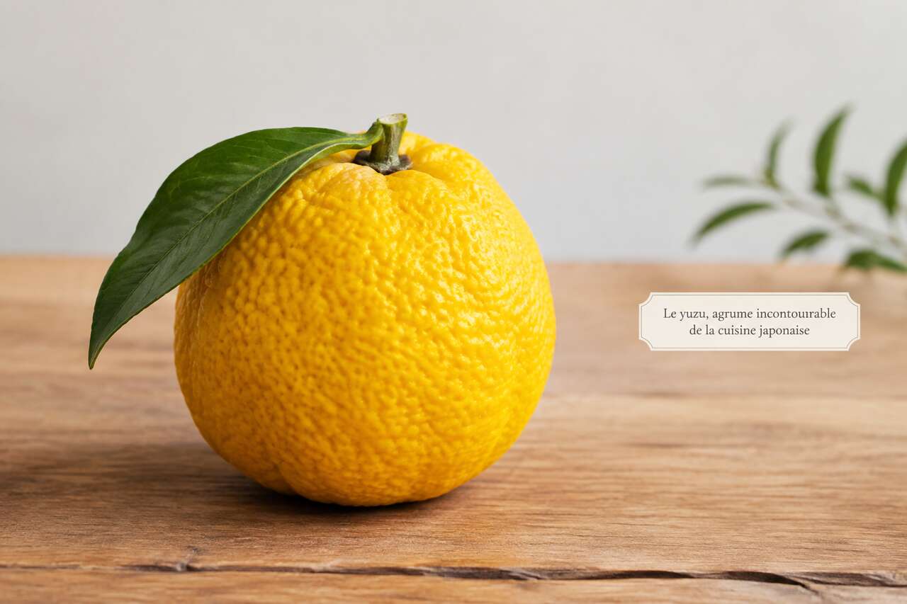 Le yuzu, agrume incontournable de la cuisine japonaise