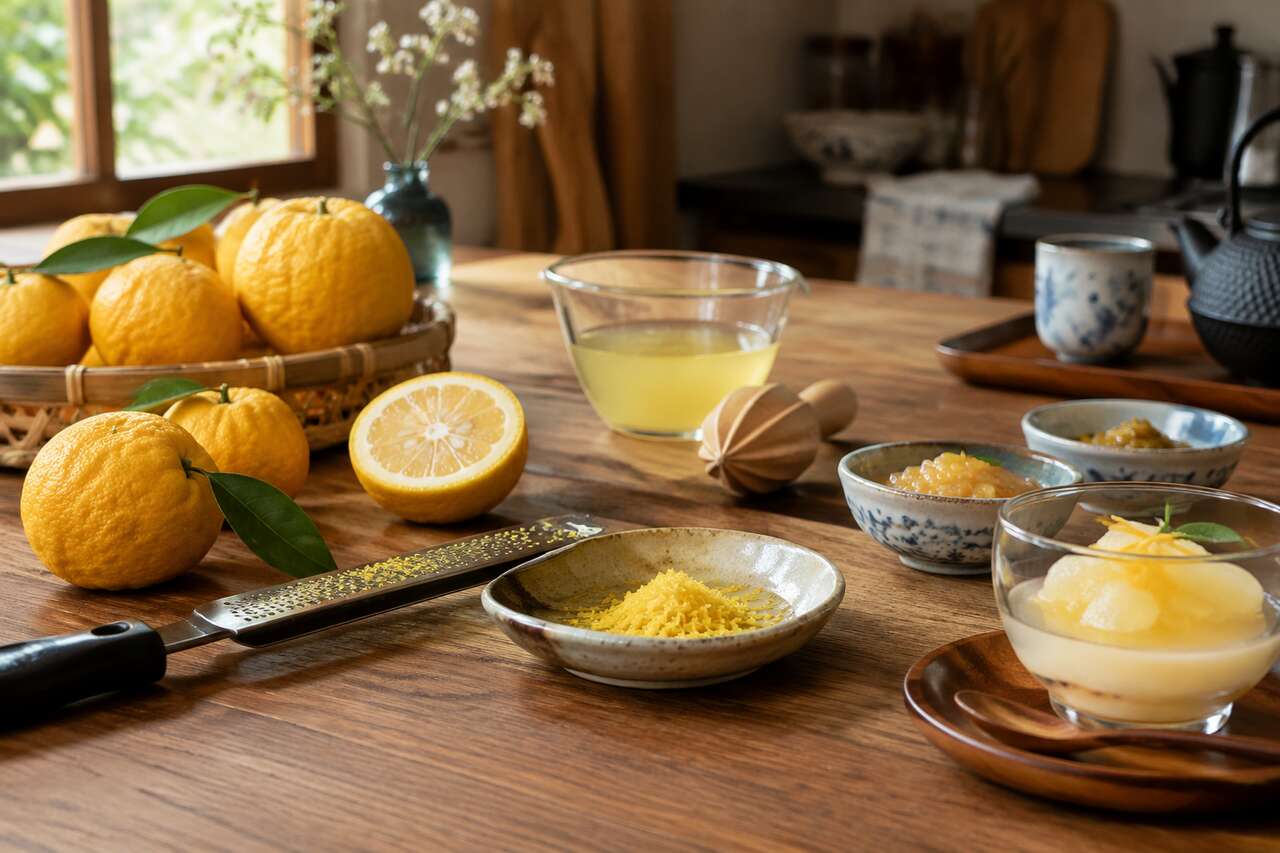 Comment se mange le yuzu: zeste, jus, condiments et desserts Comment se mange le yuzu: zeste, jus, condiments et desserts