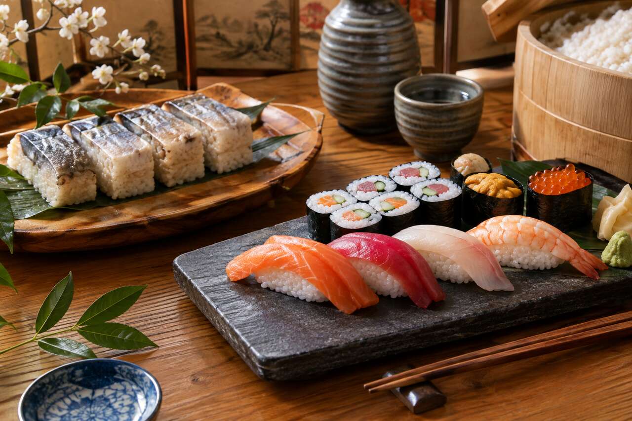 Les origines du sushi : histoire et évolution d'un plat japonais emblématique