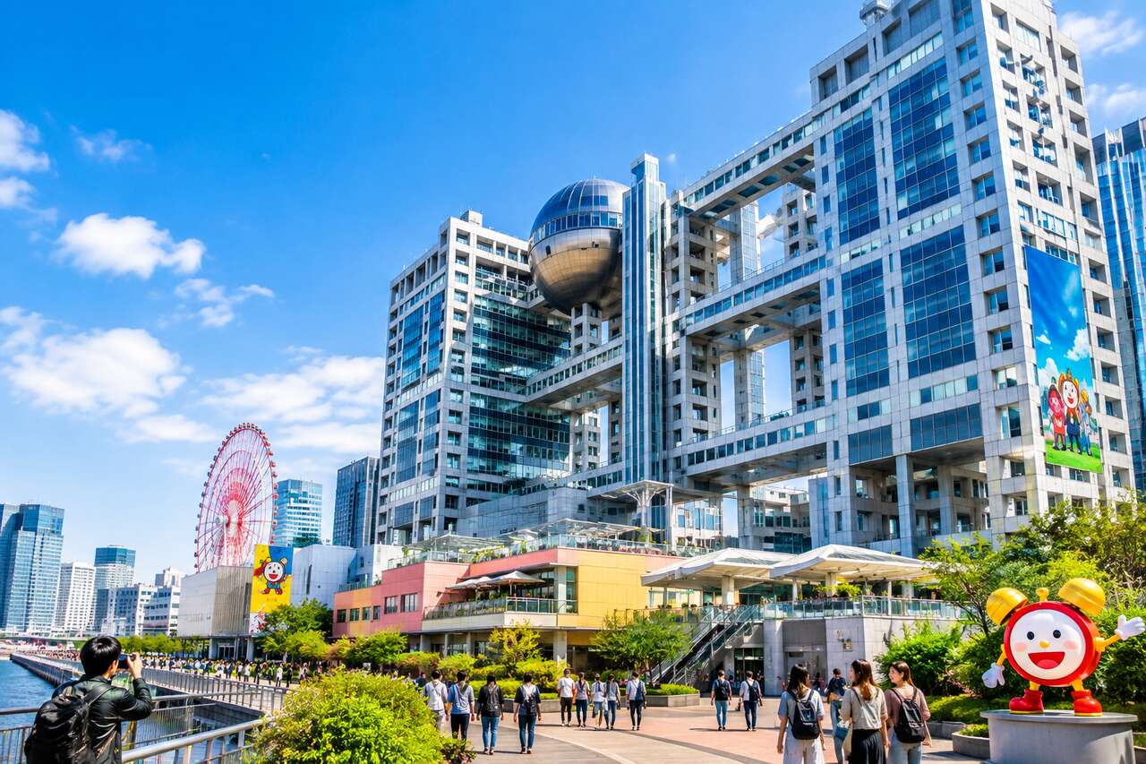 Visiter des studios de télévision à Tokyo