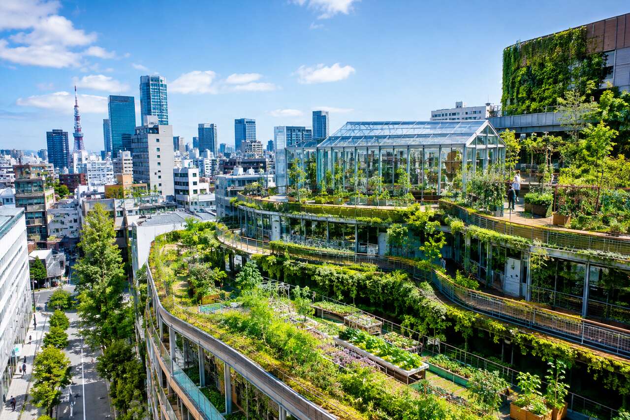 Pasona, la ferme urbaine au cœur de Tokyo