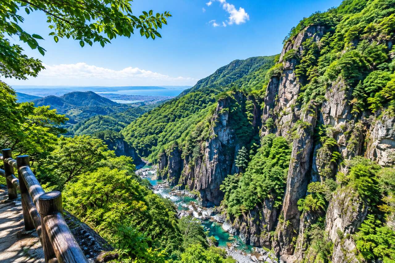 Les gorges de Kankakei à Takamatsu : un site naturel incontournable