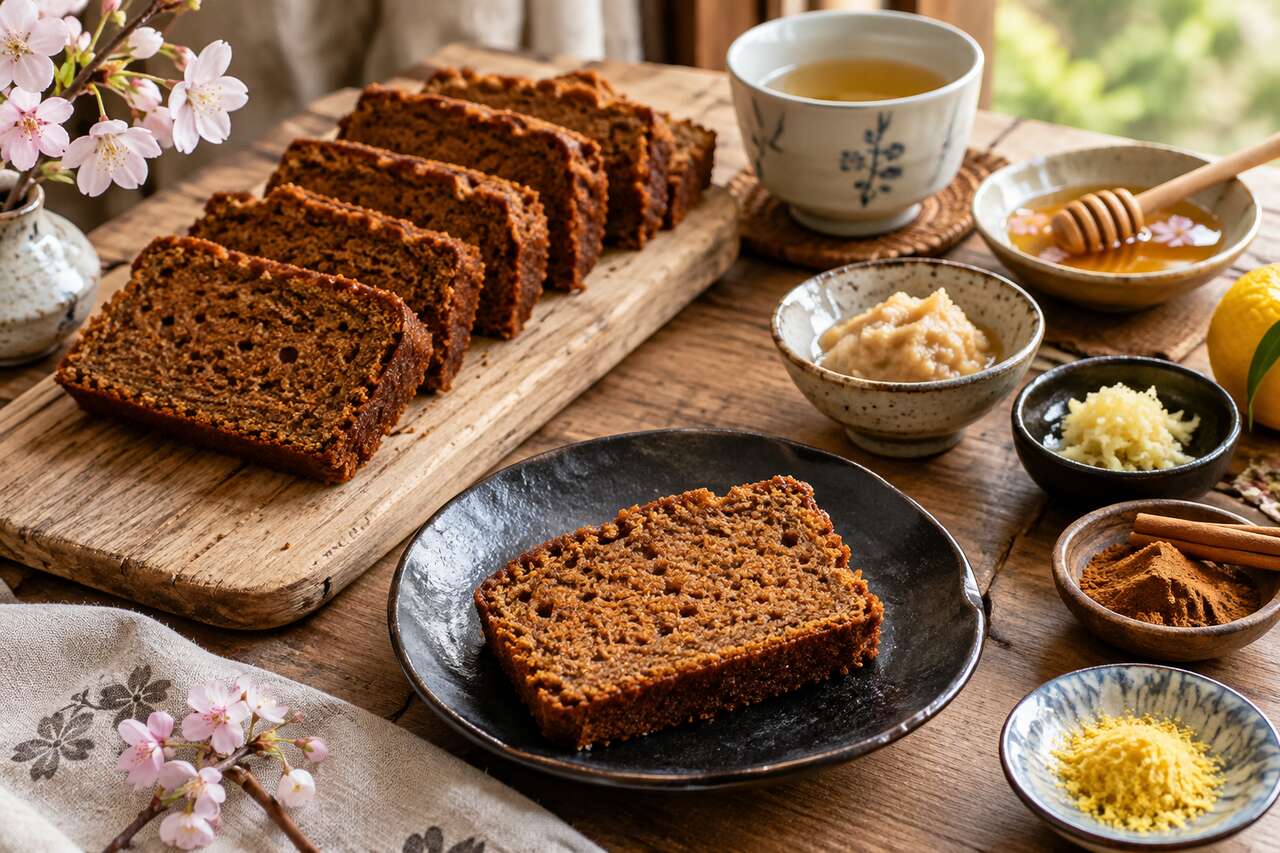Recette du pain d'épices à la japonaise