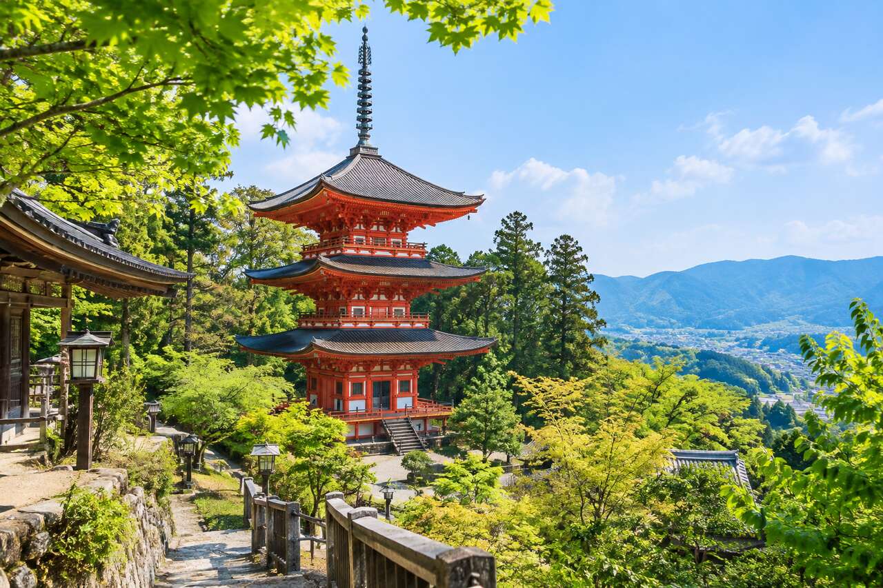 Sanctuaire Tanzan à Sakurai : un trésor caché du Kansai