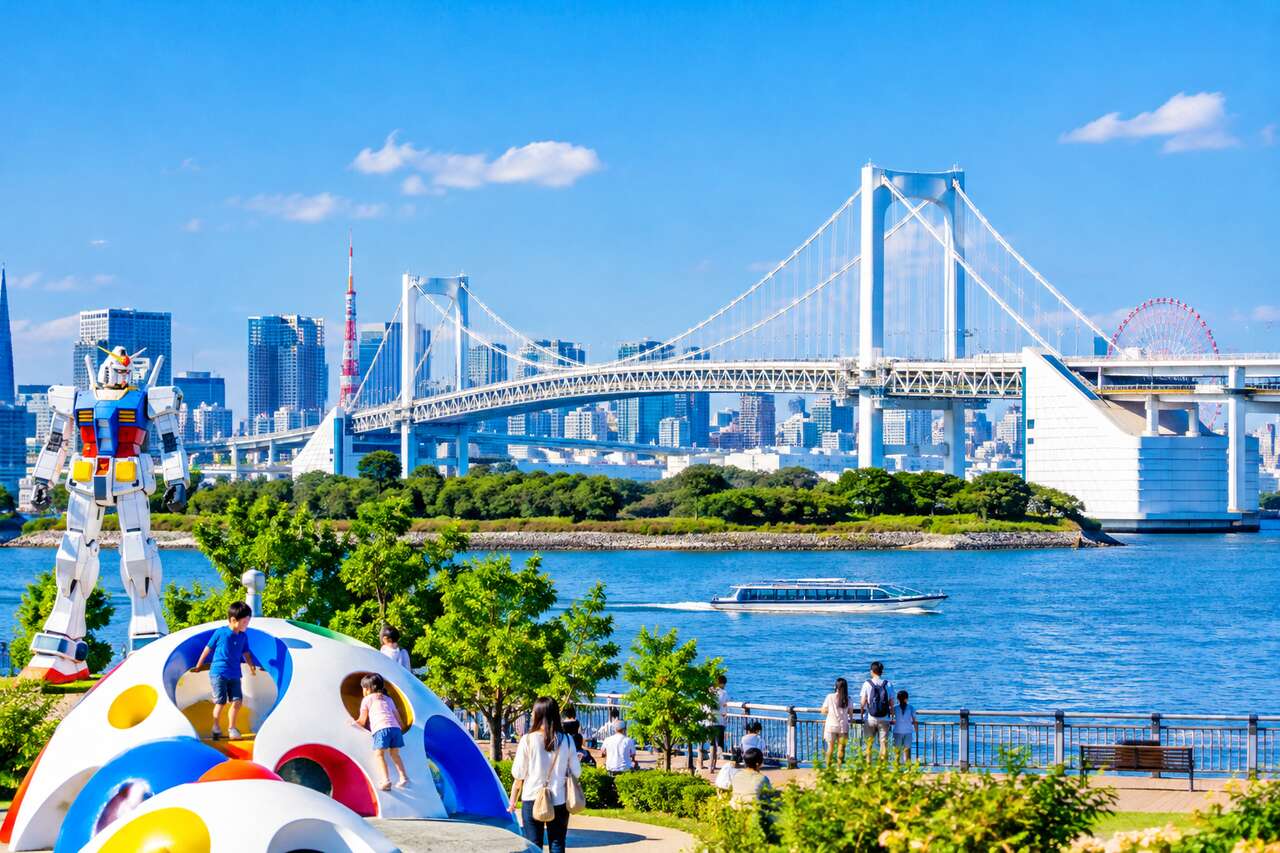 Visiter Odaiba avec des enfants : guide familial à Tokyo