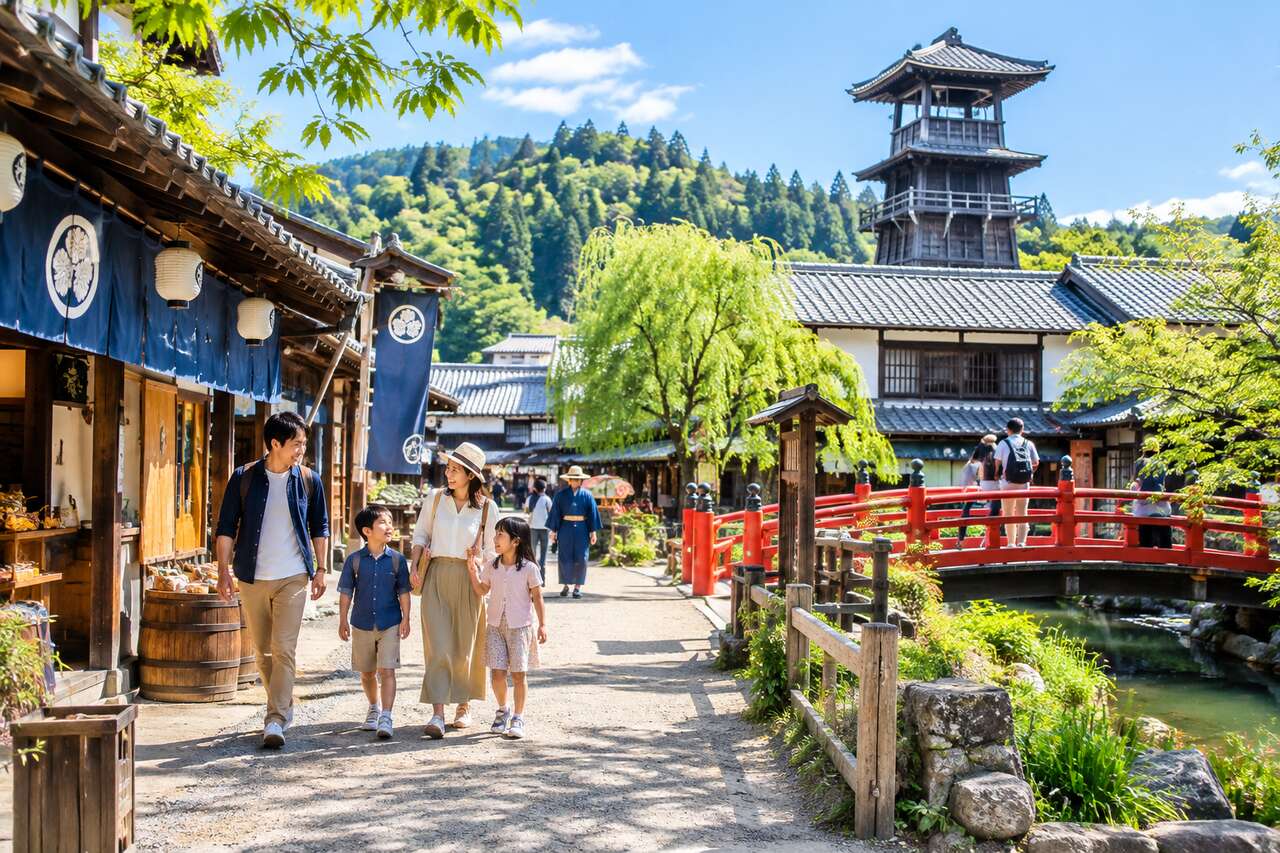 Nikko Edomura : le parc à thème edo au Japon en famille