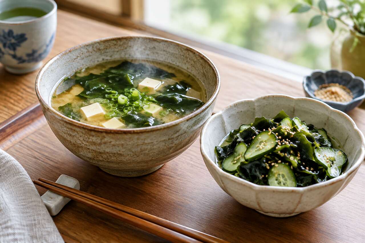Wakame: la star des soupes miso et des salades Wakame: la star des soupes miso et des salades