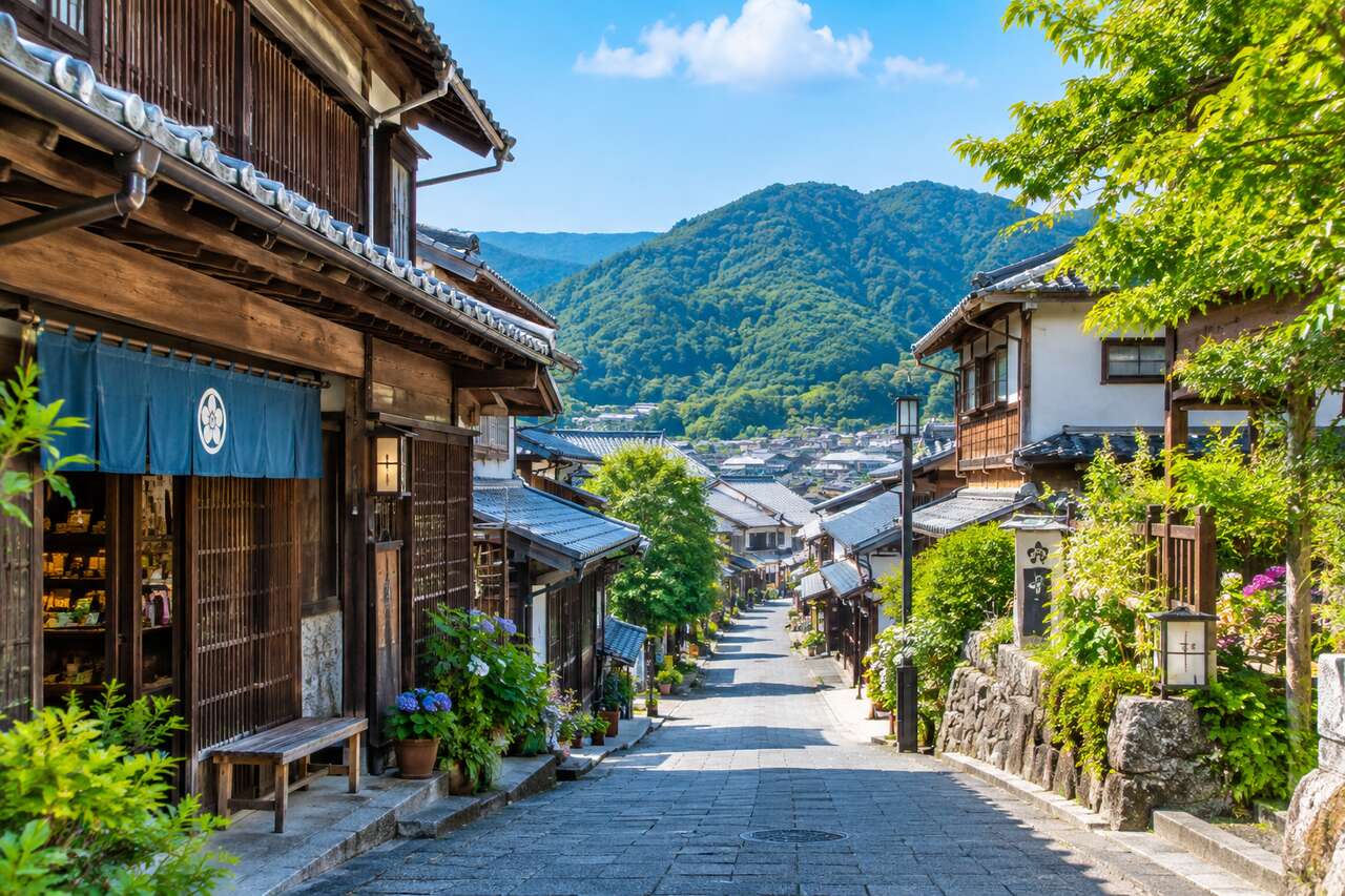 Uchiko, charmante bourgade de Shikoku